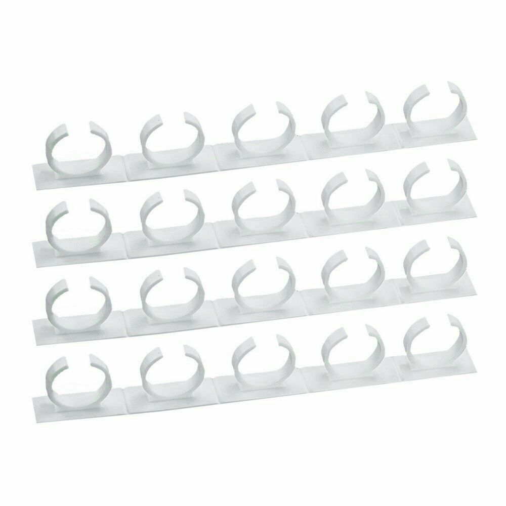 20Pcs Kitchen Spice Jar Rack Adhesive Seasoning Bottle