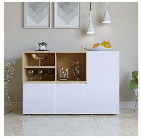Modern Minimalist Furniture Cabinet 120cm  (Lagos Delivery Only)