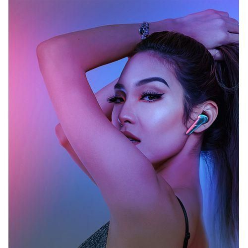 Brand new G11 white Bluetooth stereo headset LED display touch