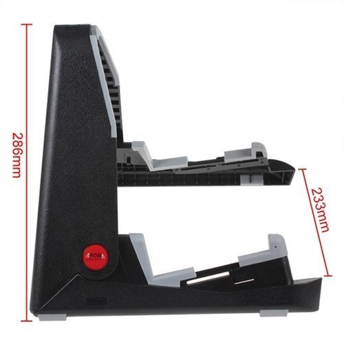 Black Portable Folding Guitar Stand For Acoustic Guitar