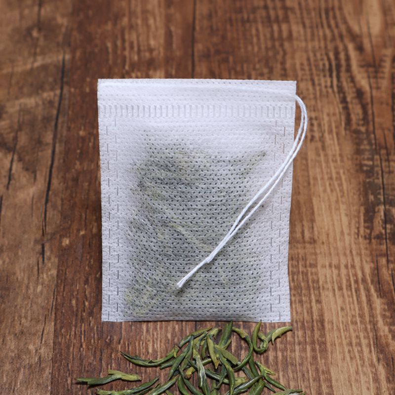 100/200Pcs Empty Scented Tea Bag With String Seal Filter-