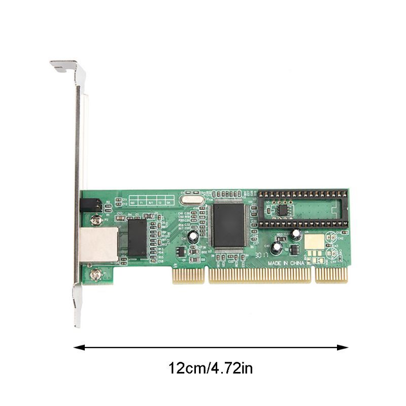 10 100 1000Mbps Gigabit Ethernet Mainboard PCI Network-
