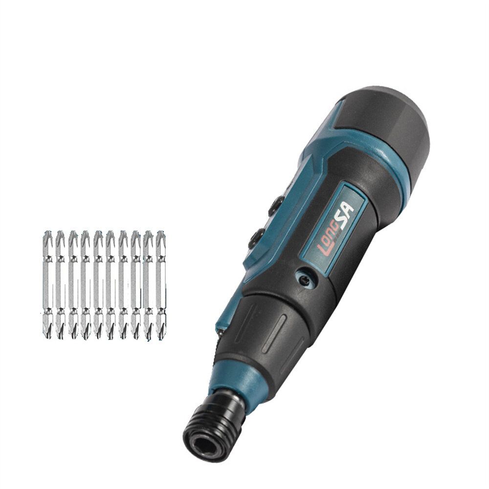 11PCS 200r/min Household Ratchet Screwdriver Cordless
