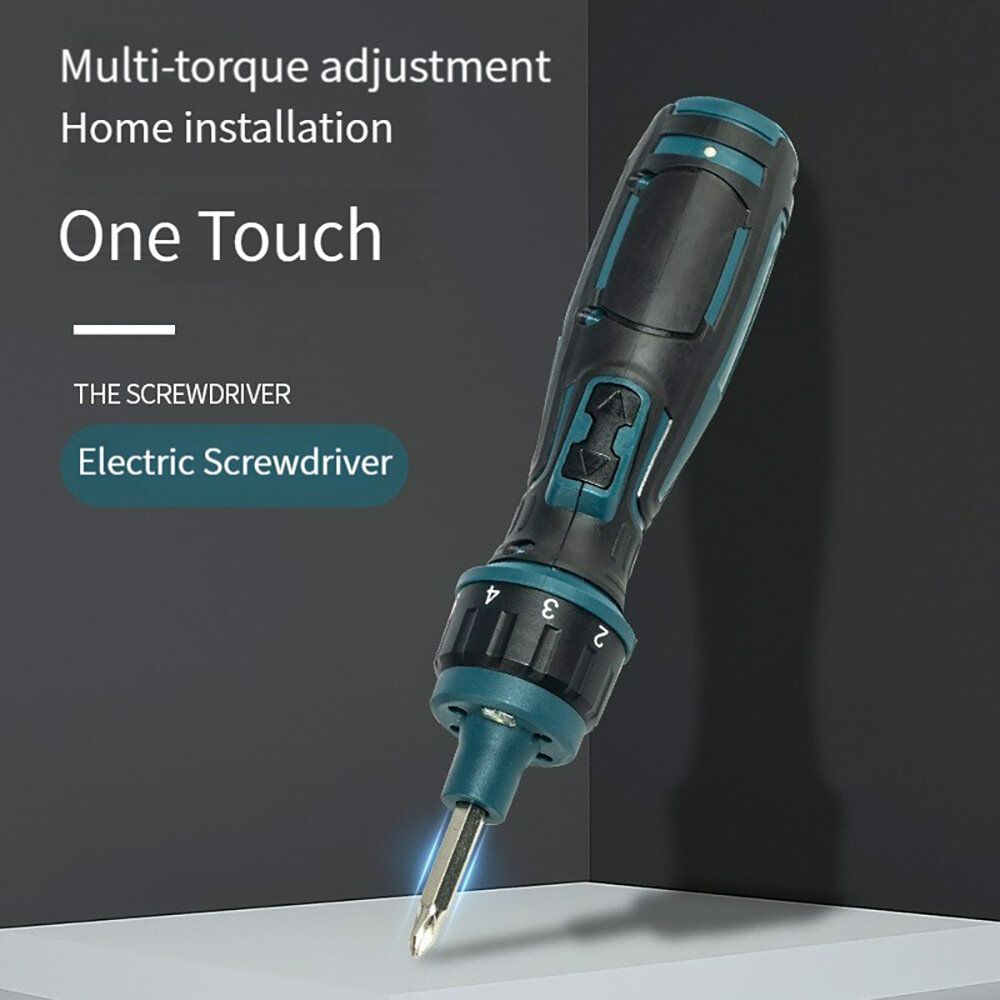 11PCS 200r/min Household Ratchet Screwdriver Cordless