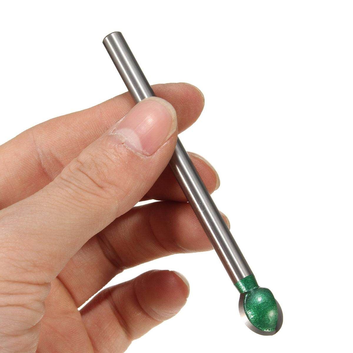 Steel Woodworking Ball Shape Milling Carving Tool Kit Sliver 14mm Extension