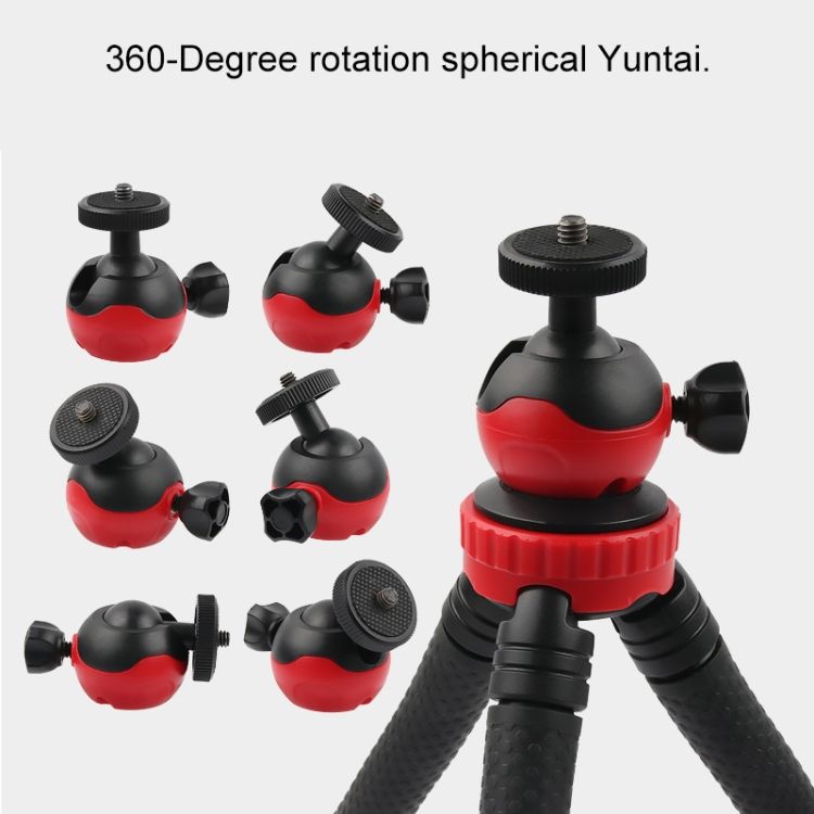 Mini Octopus Flexible Tripod Holder For IPhone, Galaxy
