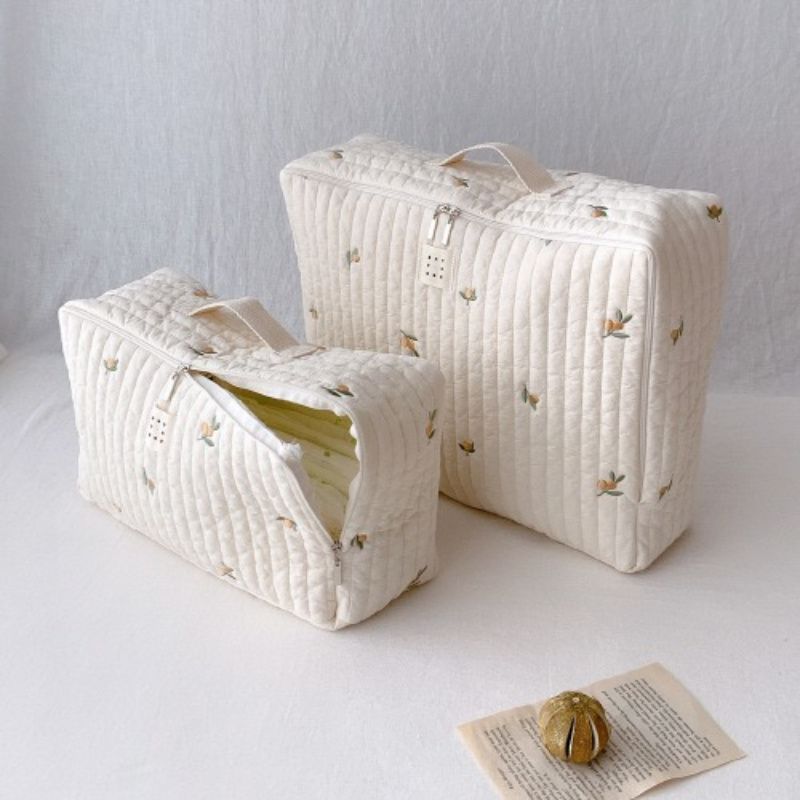 (Olive Large)Large Capacity Diaper Bags Maternity Bag For