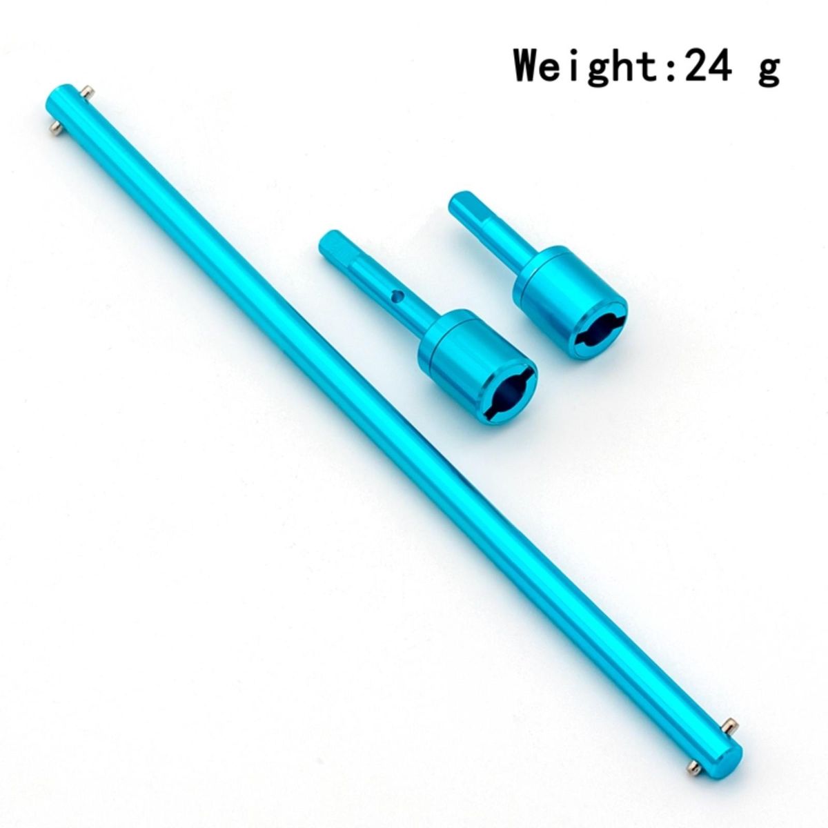 Aluminum Drive Shaft & Joint Set Replacement for Tamiya 1/10 TT-01 TT-02 TAM54026 Remote Control Electric Car Option Parts