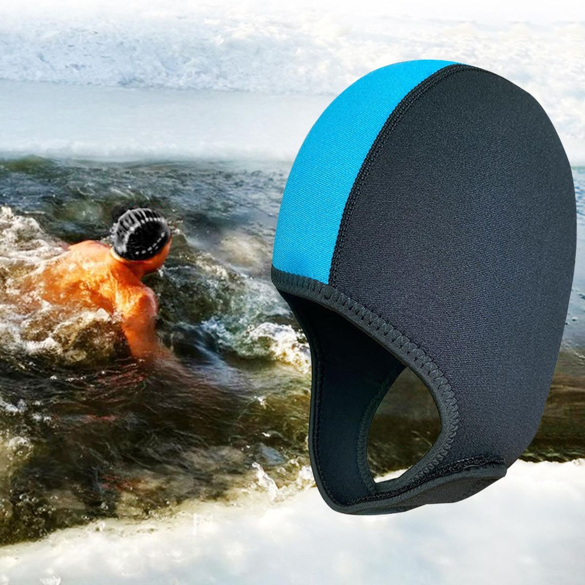 2x Wetsuit Hood Neoprene Scuba Head Cover Surf Dive Hood