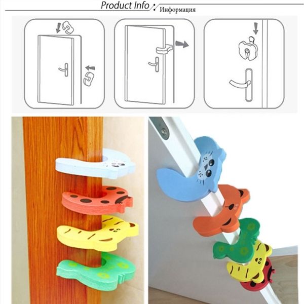 Cartoon Child Safety Gate Card / EVA Door Stopper