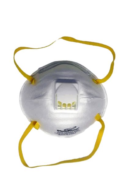 KN95 CUP SHAPED PARTICULATE RESPIRATOR/MASK WITH VALVE (DISPOSABLE) - 10PCS