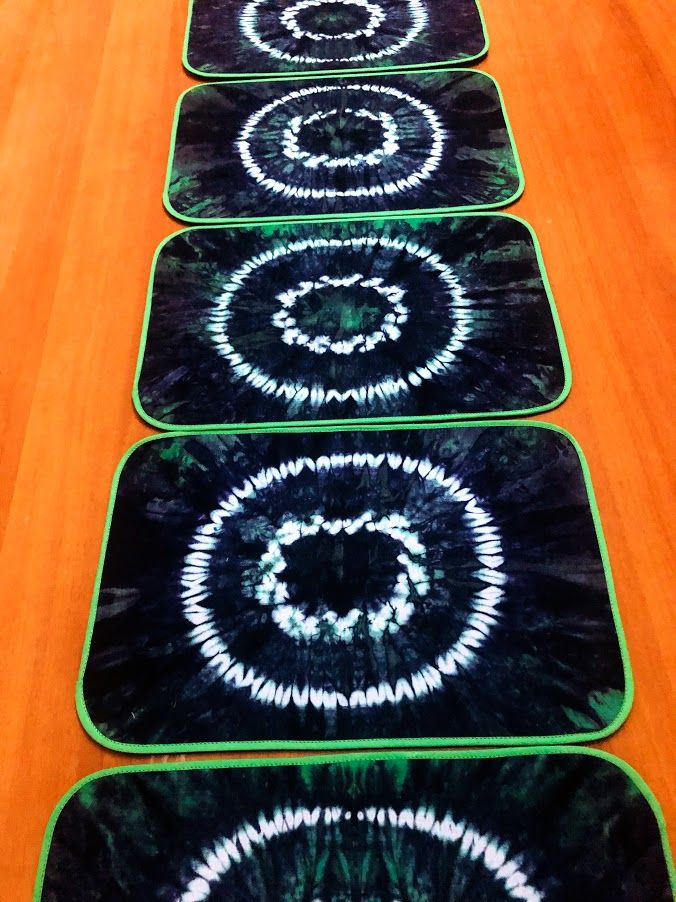 Set Of 6 Tie/dye Tablemats