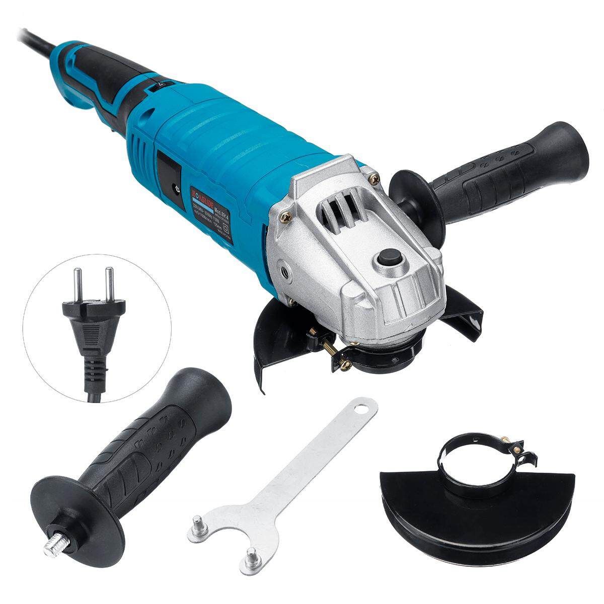 1100W Electric Angle Grinder 125mm Grinding Machine Metal Polishing Tool