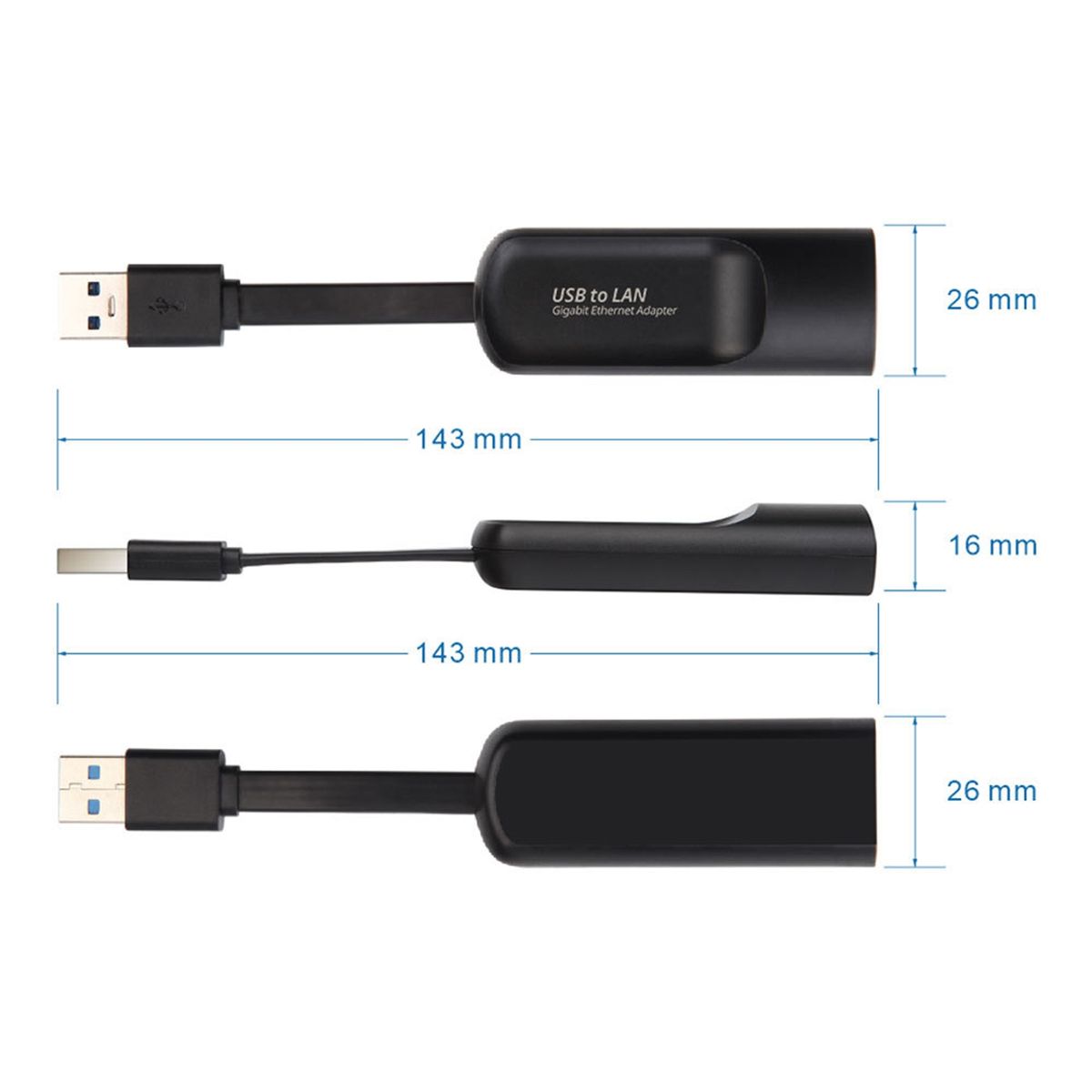Ethernet Adapter Stable Transmission High Speed 2500Mbps