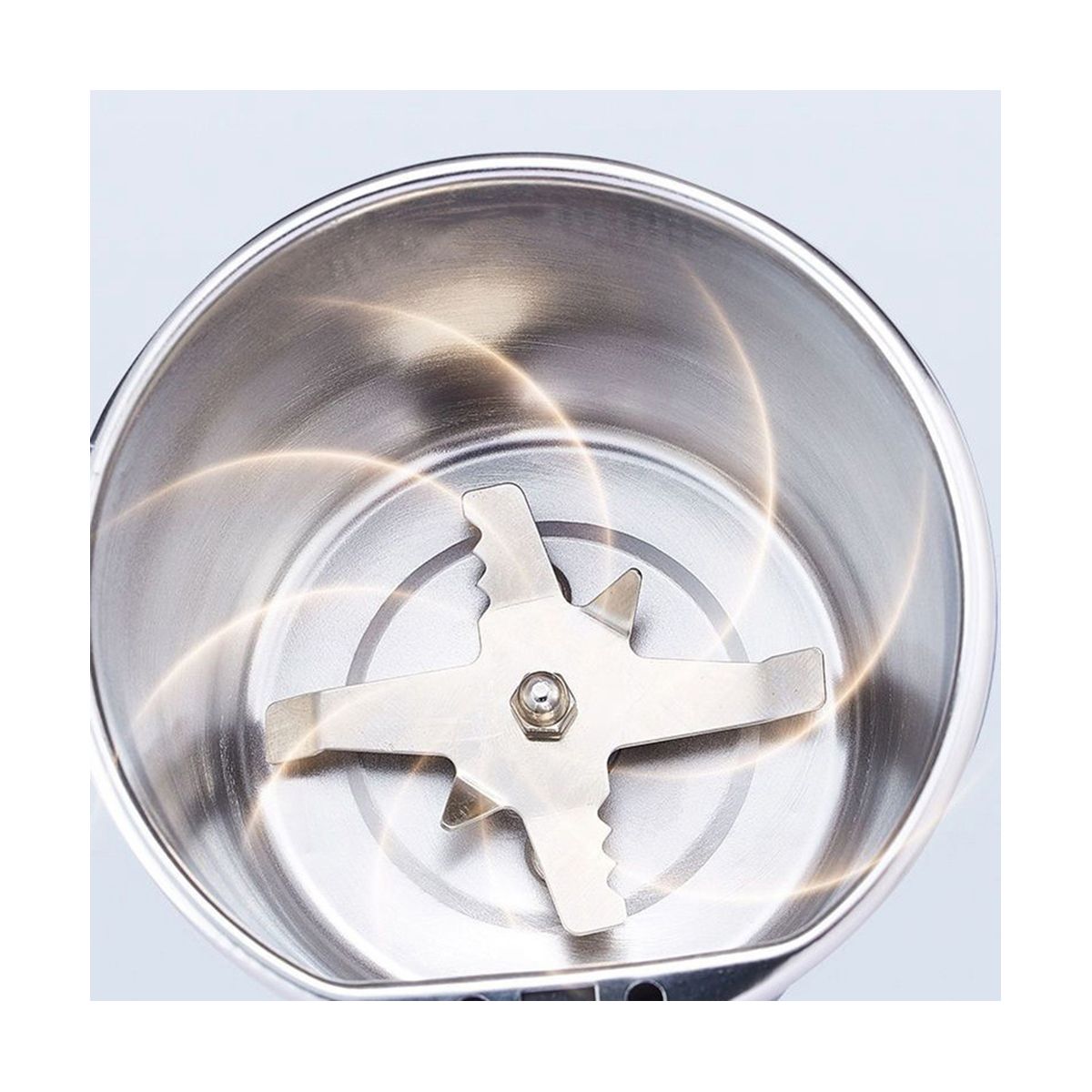 Small Grain Grinder Coffee Grinder Stainless Steel Nuts Beans Grains Mill Herbs Electric Grinding Machine EU Plug