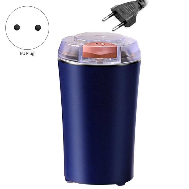 Small Grain Grinder Coffee Grinder Stainless Steel Nuts Beans Grains Mill Herbs Electric Grinding Machine EU Plug