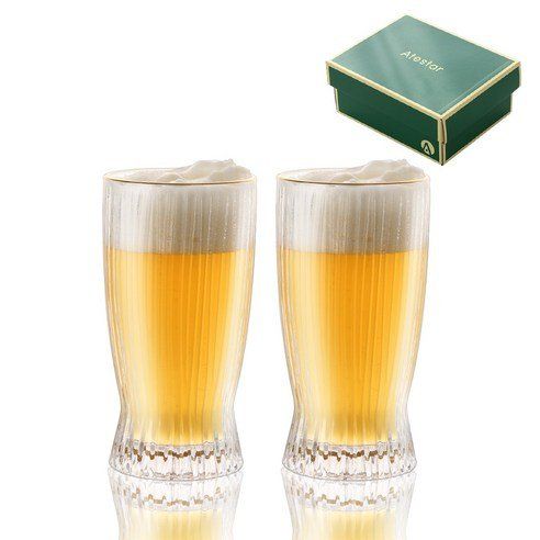 Dreaming Kitchen Gold Hydro Highball Glass 2P Gift Set