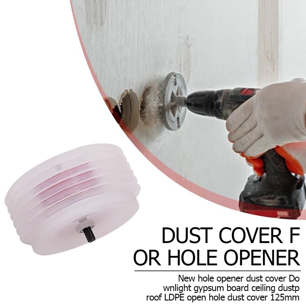 Hole Opener Dust Cover Bowl Wood Electrician Protection