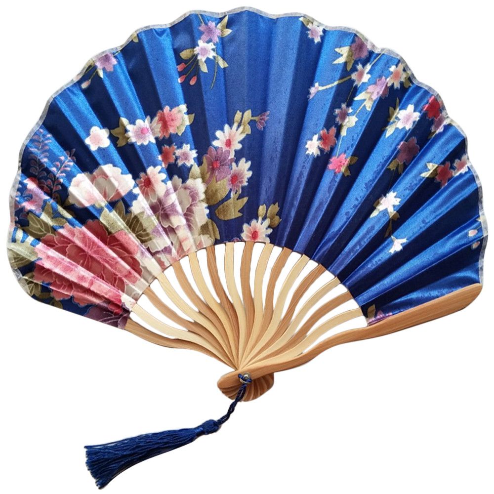 For Fans Held Bamboo Folded Handheld Wedding Folding CM 29 Fans Fan Gift Hand Church Silk