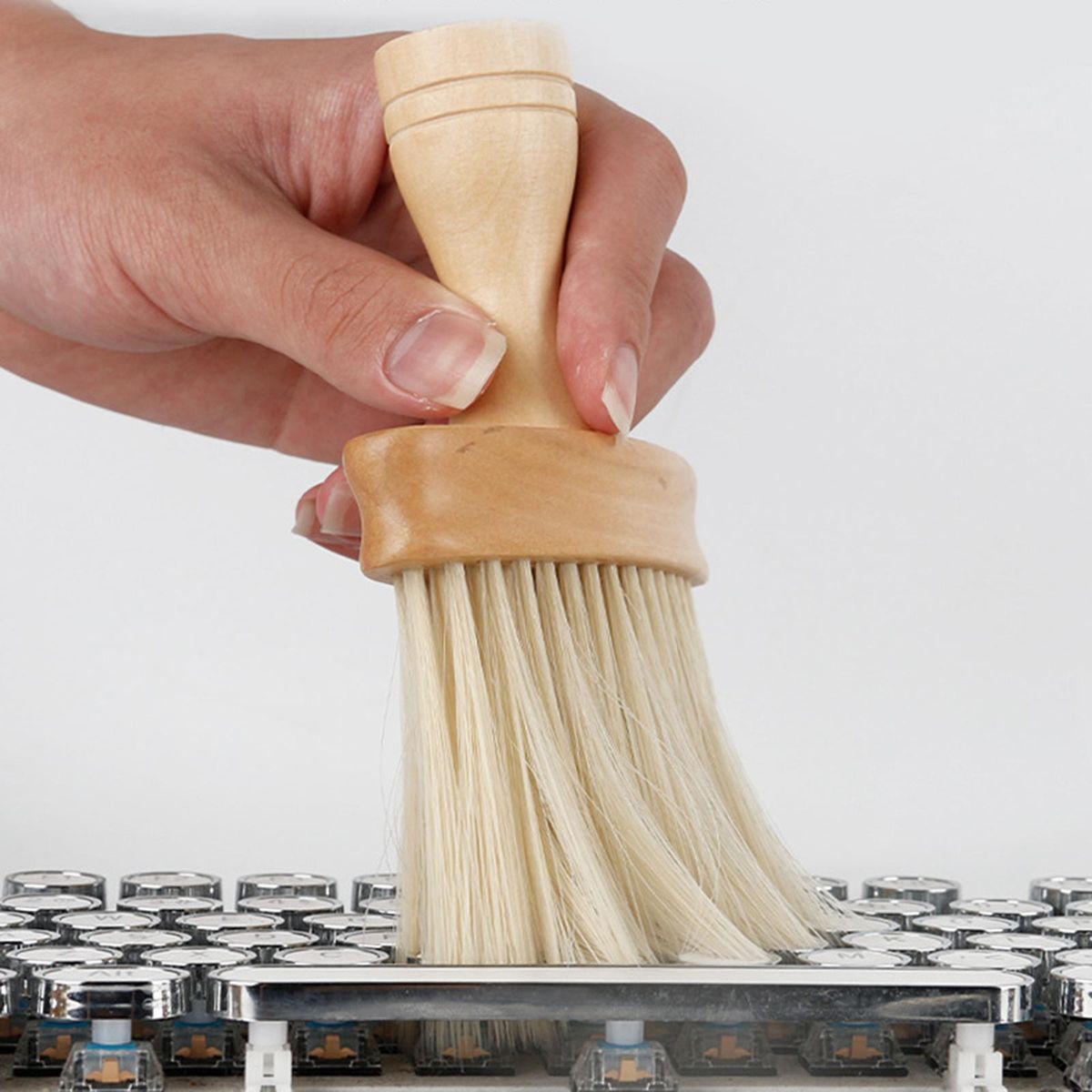 Keyboard Cleaning Brush Soft Bristle For Window Groove  Color