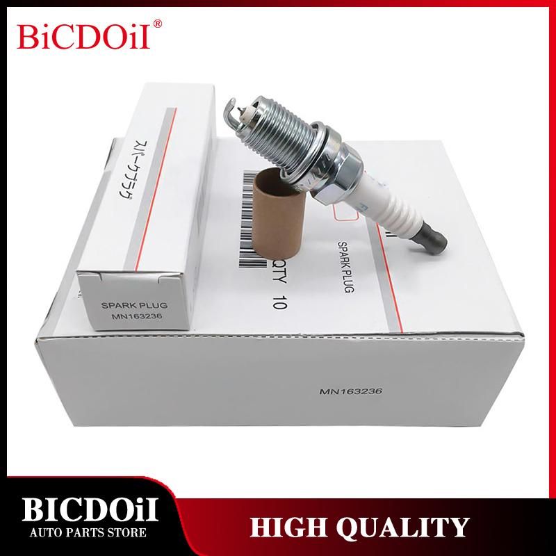 4/6Pcs MN163236 FR6EI Iridium Spark Plug For Mitsubishi Outlander Lancer Sportback Eclipse Endeavor Galant 4B10 4B11 4J11