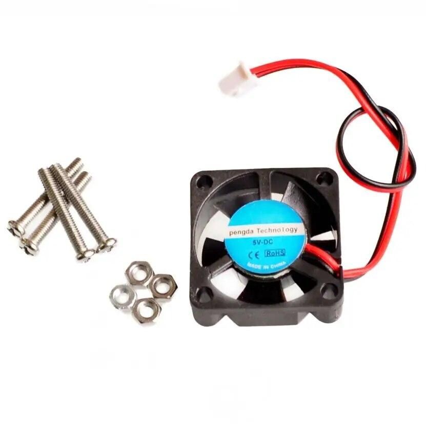 10pcs Raspberry PI Fan, Active Cooling Fan for Customized Acrylic Case 5V plug-in and play /Support raspberry pi model B Plus B+