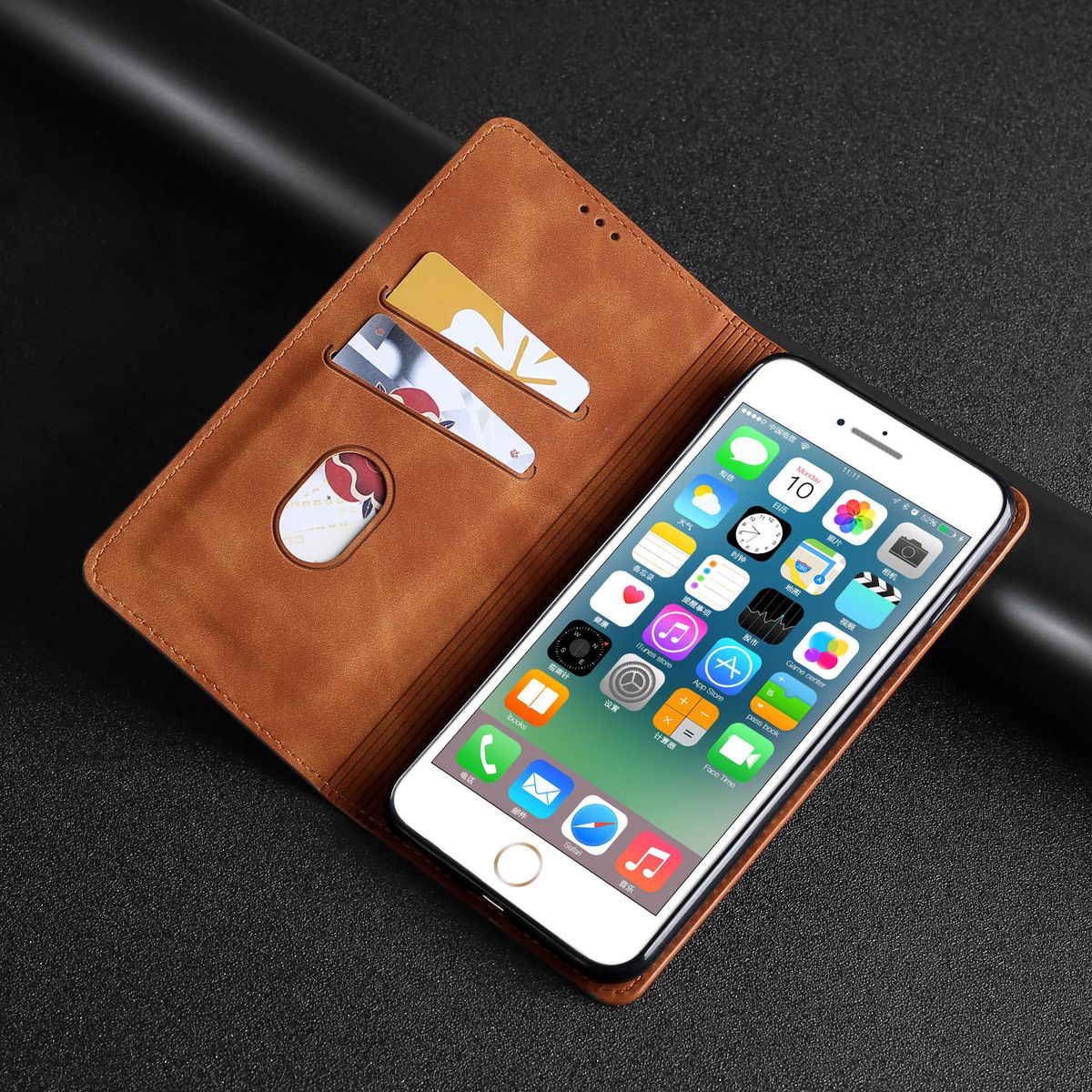 Maimang Flip G8 Huawei RNE-AL00 Case Cover For GT3 Magnet Style GR3 Phone Case Holder 2017 Leather GR5 Soft Simple 6 SLA-AL00