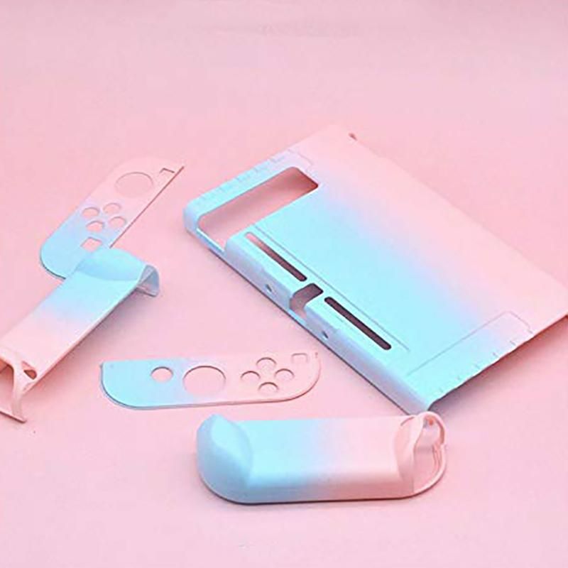 Gradients Color Crystal Housing Case & Joystick Thumb Grips