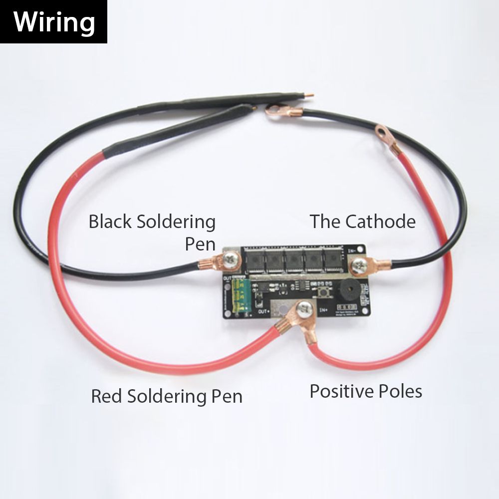12V DIY Portable Spot Welding Machine Cell Storage PCB
