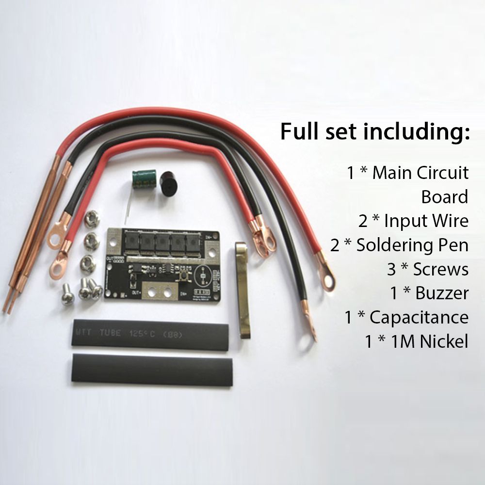 12V DIY Portable Spot Welding Machine Cell Storage PCB