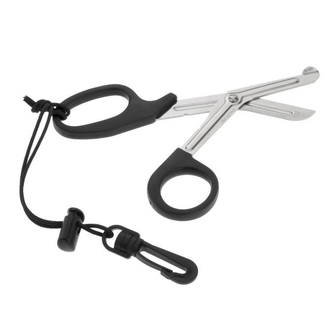 Diving Shears Underwater Escape Multi-function First  Diving Black