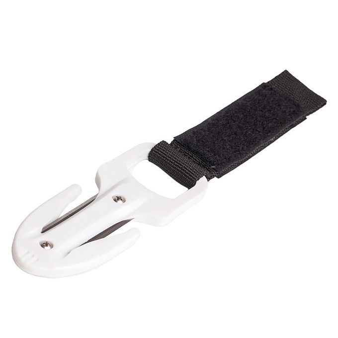 Anti-rust Diving Line  With Mount Strap Sheath Solid Two White