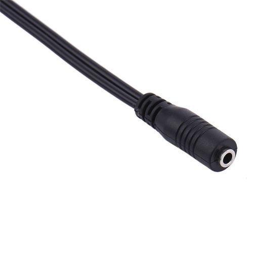 3.5mm Audio Cable Stereo Female To 2RCA Male Aux Audio Cable Adapter 30cm 2RCA Y Adaptor For DVD CD TV VCR To Headphone Jack