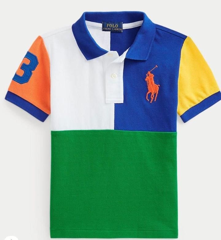 Colour Block Polo