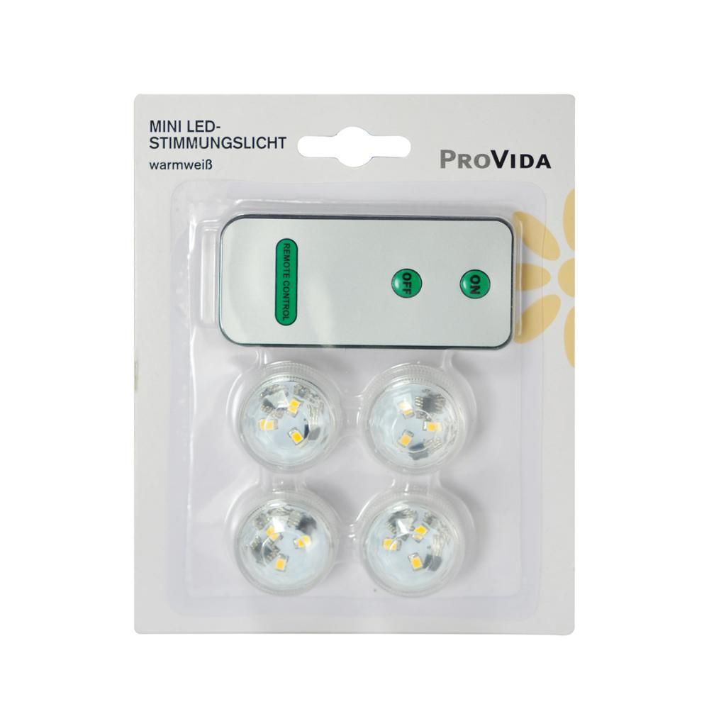3CM RGB Mini Submersible LED Light With Remote Controller