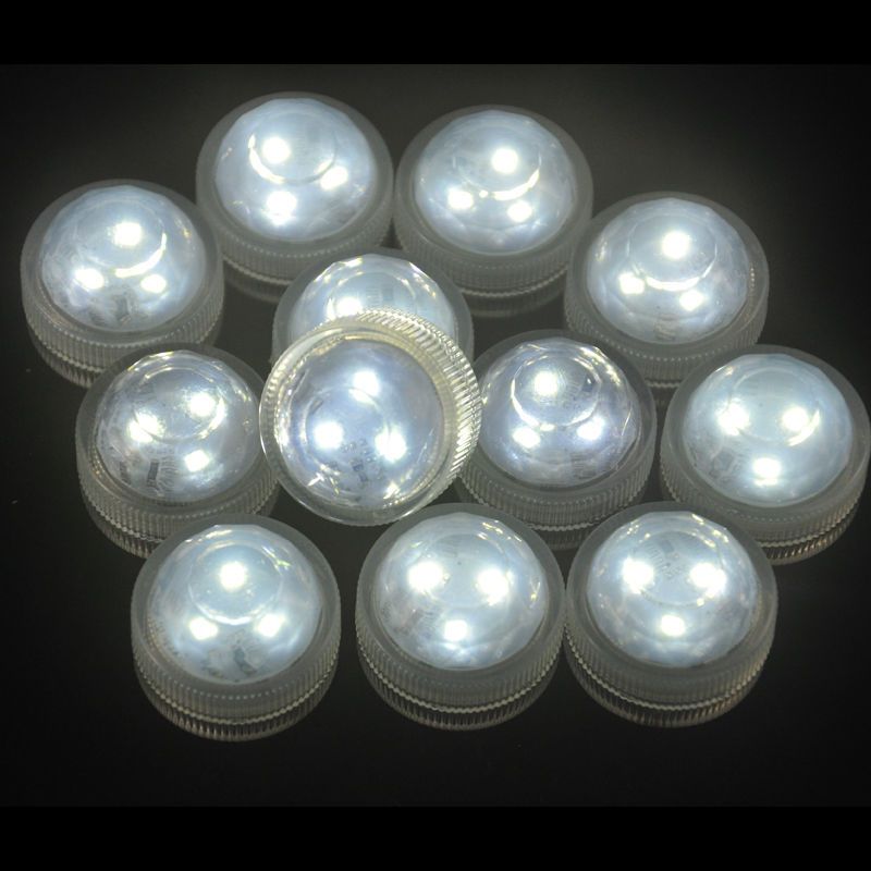 3CM RGB Mini Submersible LED Light With Remote Controller