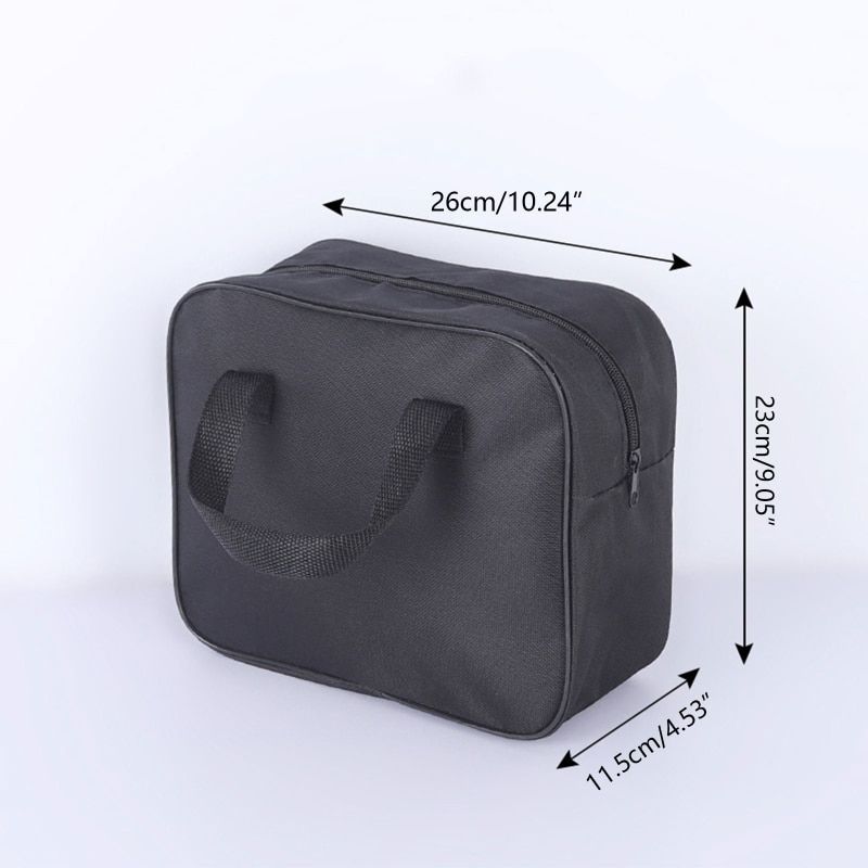 Tool Bag​ For Men Heavy Duty High Capacity Wide Mouth Tote Construction Worker Electricians Tool Bags Thickened Bag E7CB