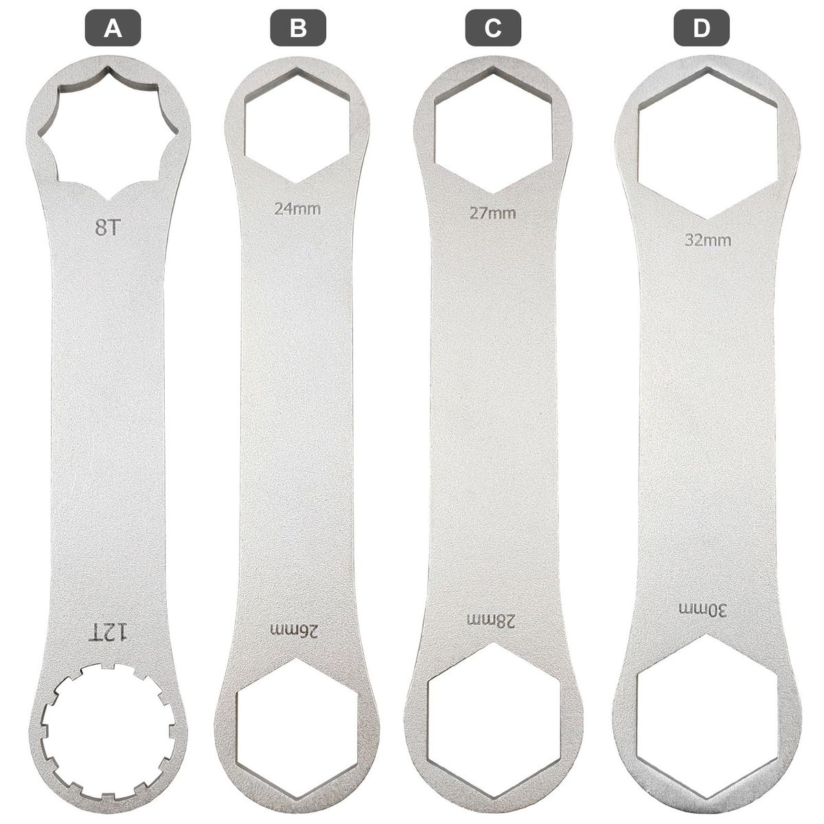 Bike Suspension Fork Wrench Stainless Steel Bicycle Top Cap