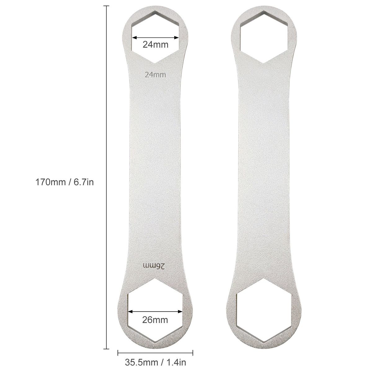 Bike Suspension Fork Wrench Stainless Steel Bicycle Top Cap