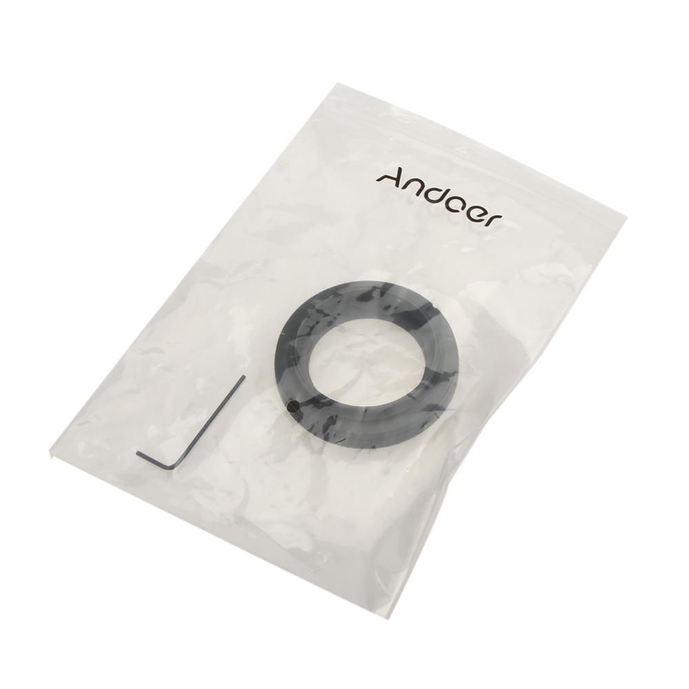 Andoer T2/T Telephoto Mirror Lens Adapter Ring for Canon EOS Cameras