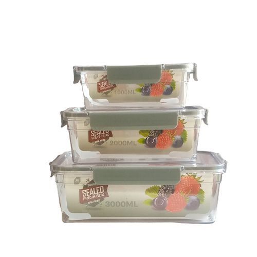 Acrylic Food Storage Container-3 Set
