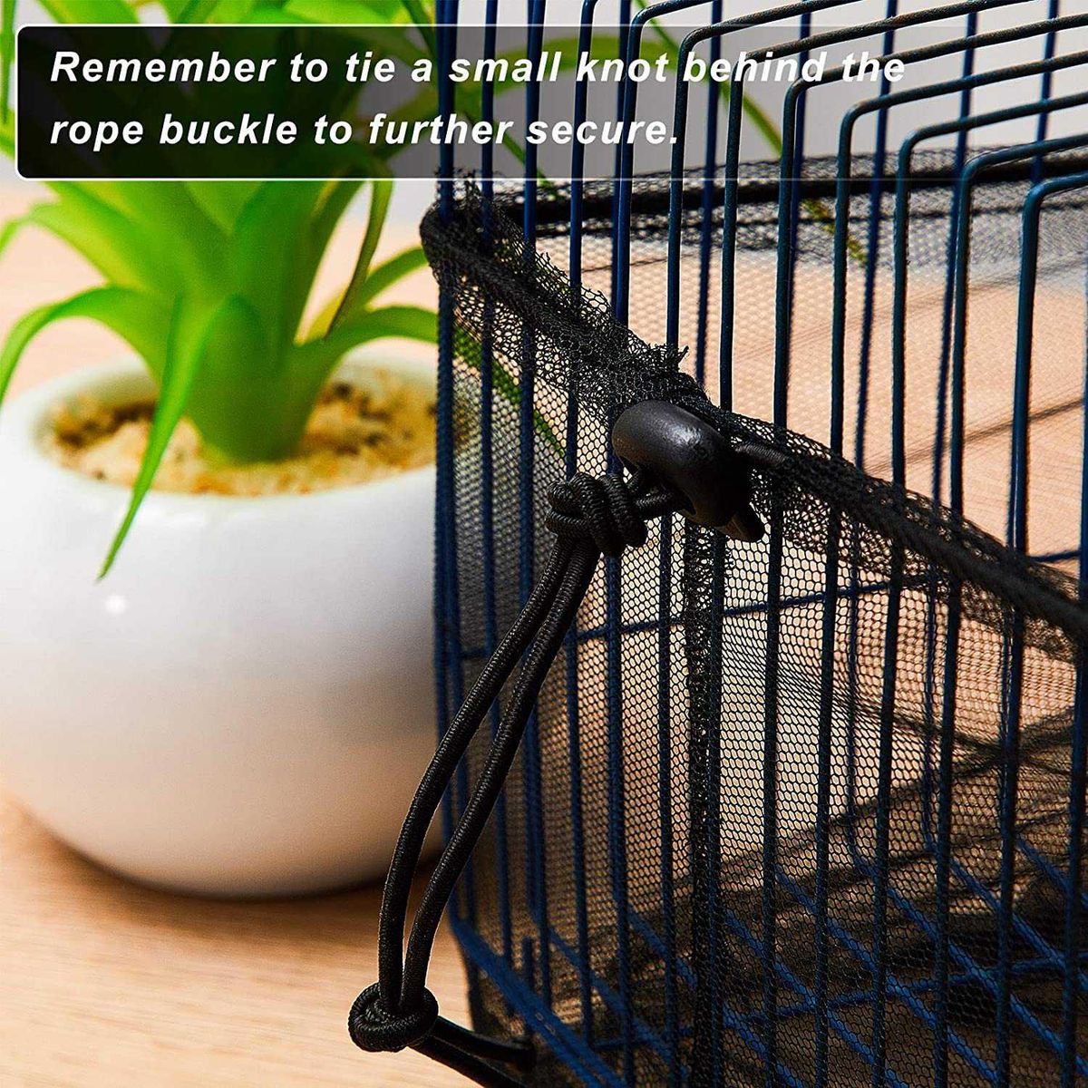 3Pcs Large Adjustable Bird Cage Cover Universal Birdcage