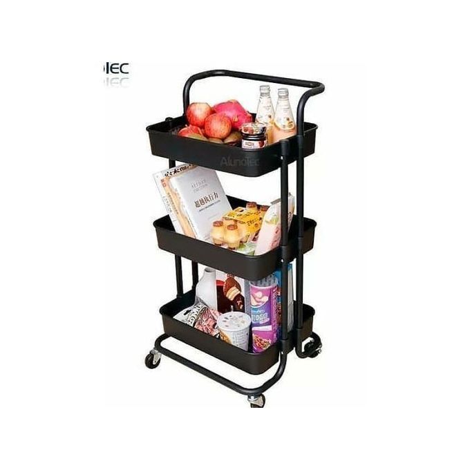 4 Tier Vegetable Storage Rack With Wheel