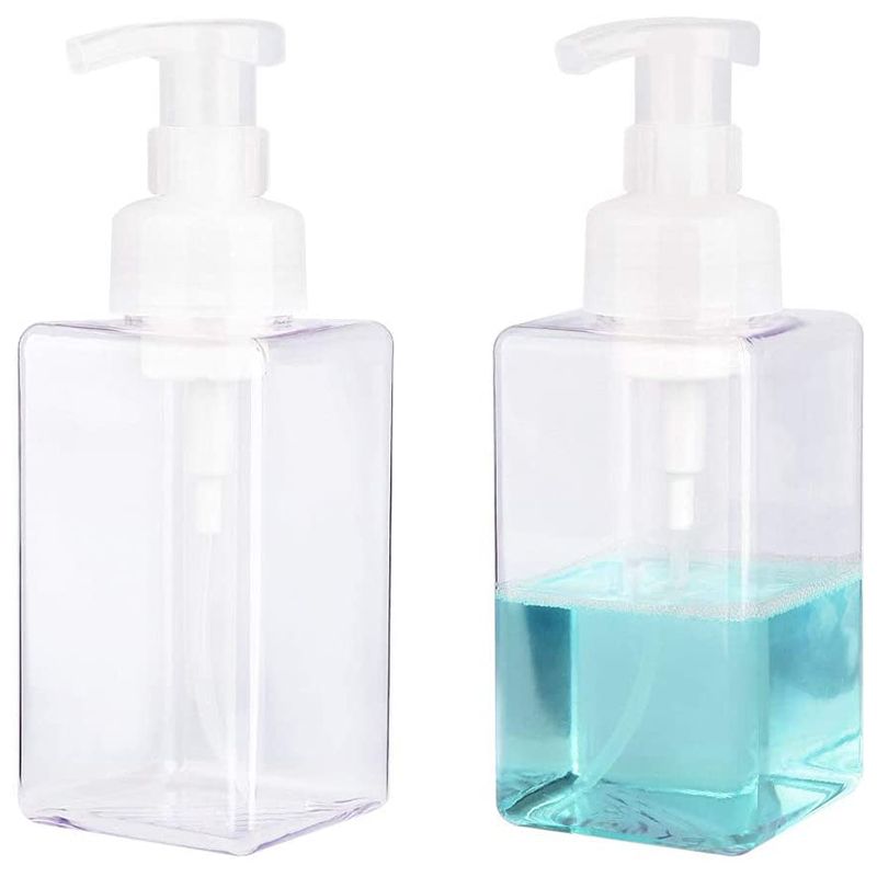 450 ML Soap Dispenser, Set Of 2 Plastic Pump