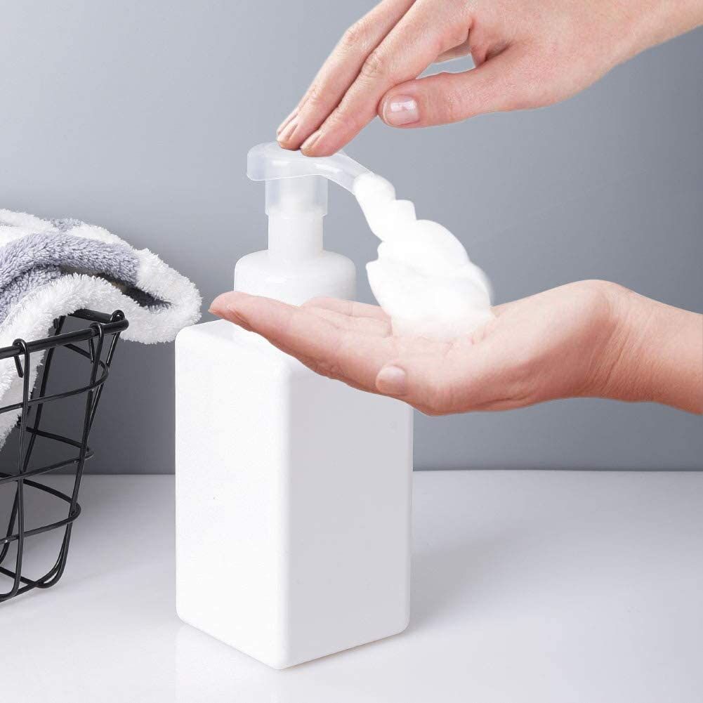 450 ML Soap Dispenser, Set Of 2 Plastic Pump
