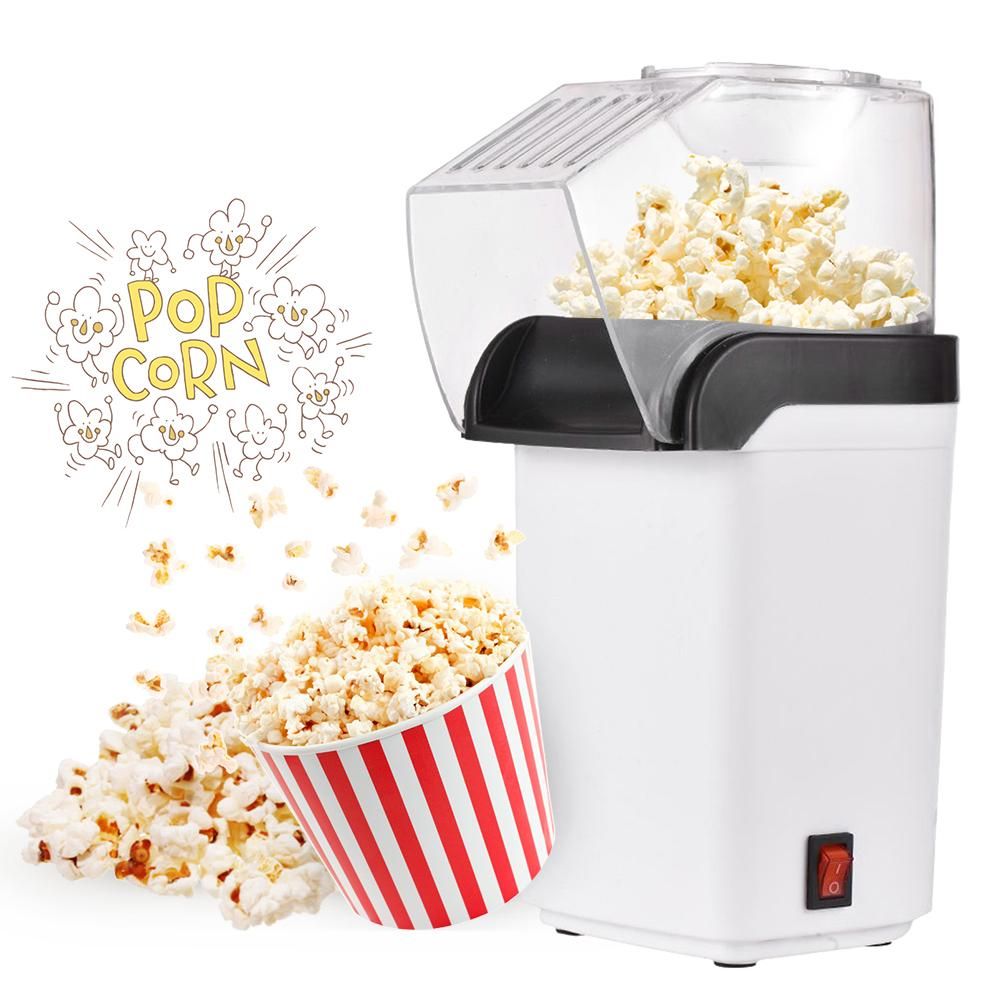 Popcorn Maker Home Popcorn Making Machine 1200W High Power Small Corn Extruder Mini Electric Popcorn Machine