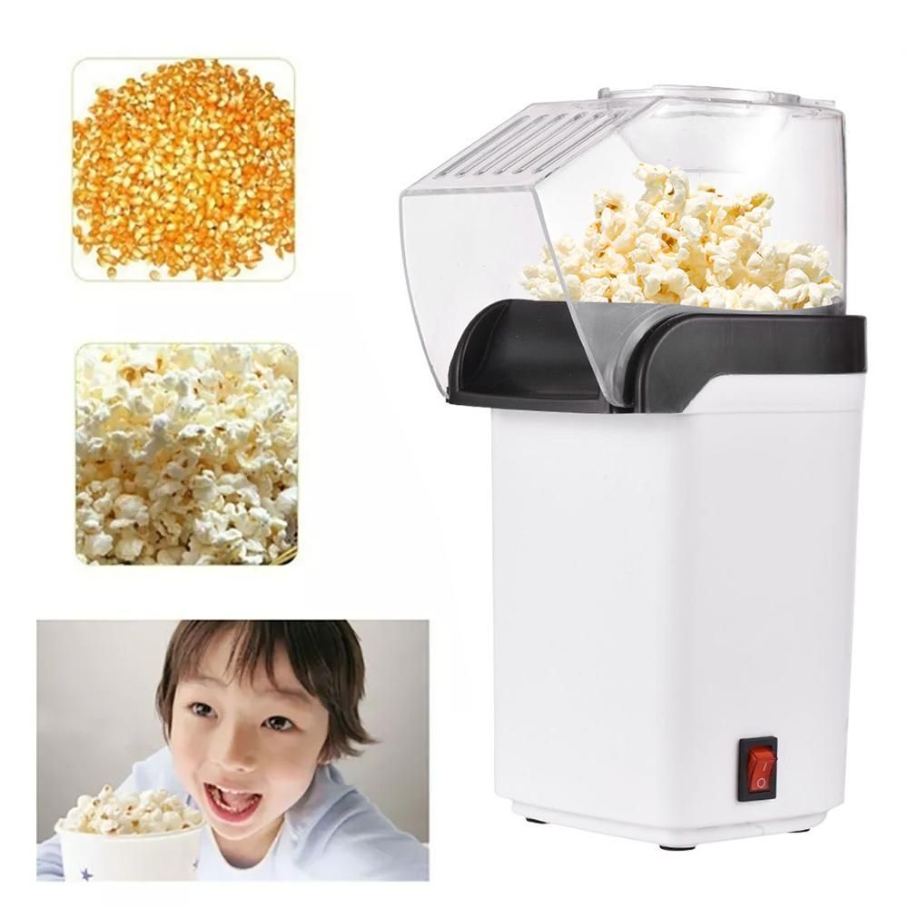 Popcorn Maker Home Popcorn Making Machine 1200W High Power Small Corn Extruder Mini Electric Popcorn Machine