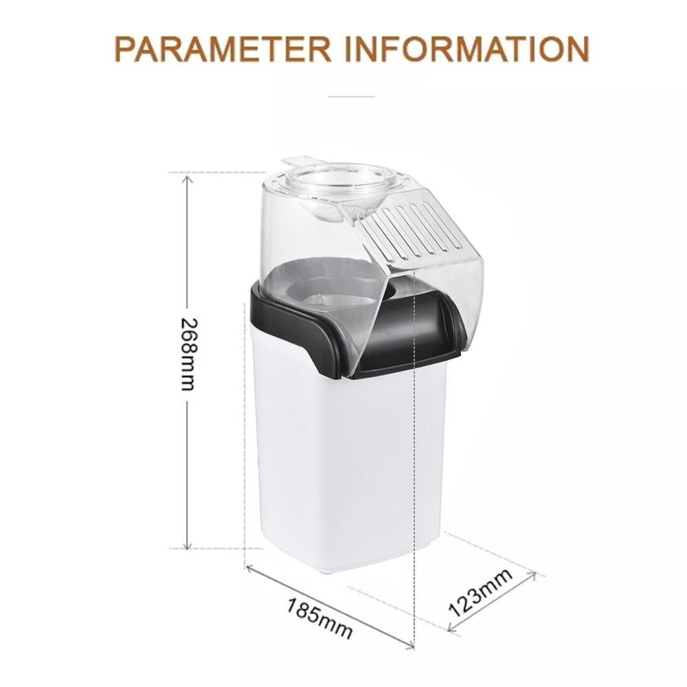 Popcorn Maker Home Popcorn Making Machine 1200W High Power Small Corn Extruder Mini Electric Popcorn Machine