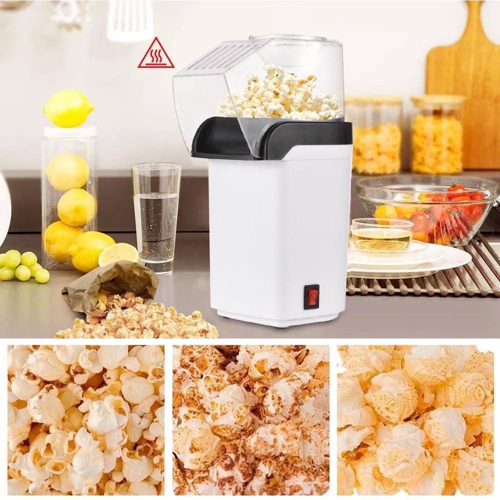 Popcorn Maker Home Popcorn Making Machine 1200W High Power Small Corn Extruder Mini Electric Popcorn Machine