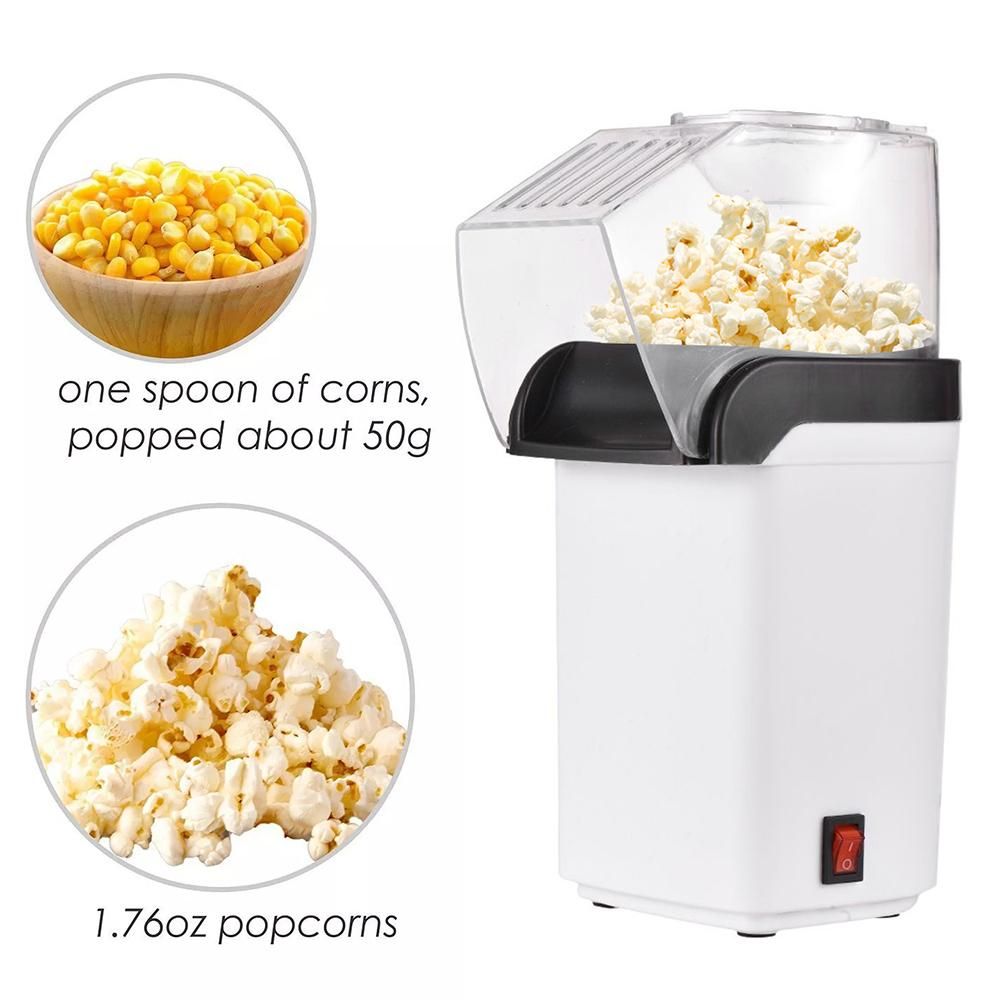 Popcorn Maker Home Popcorn Making Machine 1200W High Power Small Corn Extruder Mini Electric Popcorn Machine